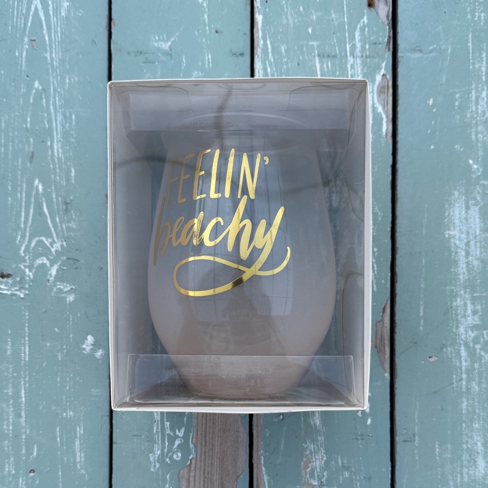 Jumbo Stemless Whole Bottle Wine Glass NWT